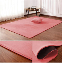 Load image into Gallery viewer, Tapis Nordique corail velours tapis salon tapis de sol chambre