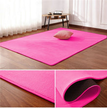 Load image into Gallery viewer, Tapis Nordique corail velours tapis salon tapis de sol chambre