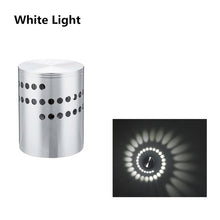 Load image into Gallery viewer, Spiral Hole LED Wall Light Effect Wall Lamp With Remote Controller Colorful Wandlamp For Party