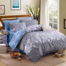 Load image into Gallery viewer, Housse de couette polystere cotton 4pcs classic bed