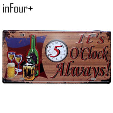 Load image into Gallery viewer, New Hot Plate Meyal Beer Car Number Sign Bar Pub Cafe Home Decor