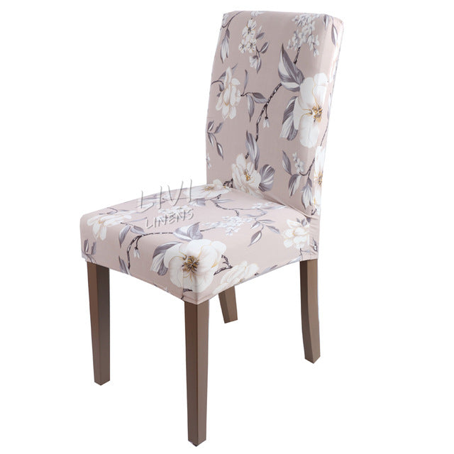 Printing Cover Chair big elastic seat chair slipcovers Restaurant home decoration