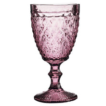 Load image into Gallery viewer, Wine Glass Cups Retro Vintage Relief Red Wine Cup 300ml