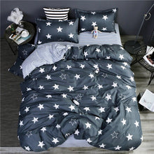 Load image into Gallery viewer, summer bedding set green duvet cover bed bedclothes 4pcs bed home textile