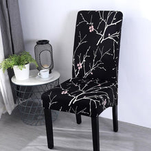 Load image into Gallery viewer, Cover Elastic Printing Dining Chair Slipcover Modern Removable Anti-dirty