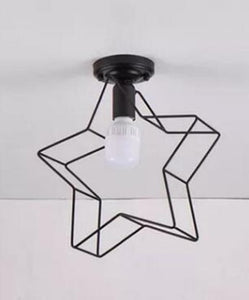 Moderne nordic noir light lamp