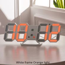 Load image into Gallery viewer, Wall Clock Modern Design Digital Nightlight For Home Living Room Decoration