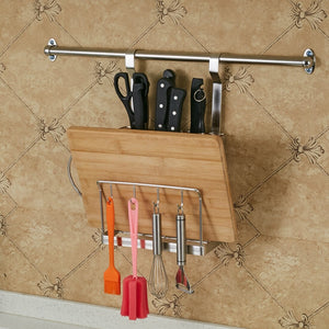 Stainless Steel Multifunction Storage Rack Wall-Mounted