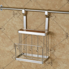 Load image into Gallery viewer, Stainless Steel Multifunction Storage Rack Wall-Mounted