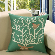 Load image into Gallery viewer, Fashion Square Sofa Bed Cotton Pillow Print Pattern Modern Seat Cushion