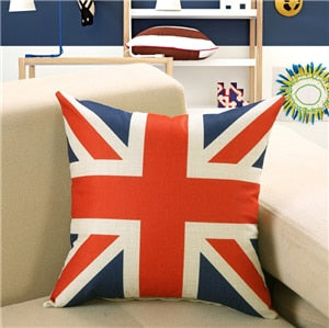 Fashion Square Sofa Bed Cotton Pillow Print Pattern Modern Seat Cushion