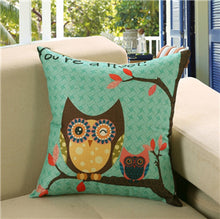 Load image into Gallery viewer, Fashion Square Sofa Bed Cotton Pillow Print Pattern Modern Seat Cushion