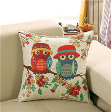 Load image into Gallery viewer, Fashion Square Sofa Bed Cotton Pillow Print Pattern Modern Seat Cushion