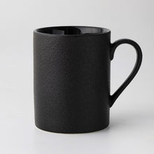 Load image into Gallery viewer, Tasse café en ceramic coffee cup black