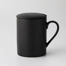 Load image into Gallery viewer, Tasse café en ceramic coffee cup black