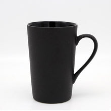 Load image into Gallery viewer, Tasse café en ceramic coffee cup black