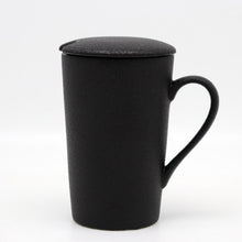 Load image into Gallery viewer, Tasse café en ceramic coffee cup black