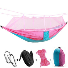 Load image into Gallery viewer, Ultralight Parachute Hamac Hunting Mosquito Net Double Person Sleeping Bed