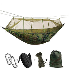 Load image into Gallery viewer, Ultralight Parachute Hamac Hunting Mosquito Net Double Person Sleeping Bed