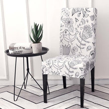 Load image into Gallery viewer, Cover Elastic Printing Dining Chair Slipcover Modern Removable Anti-dirty