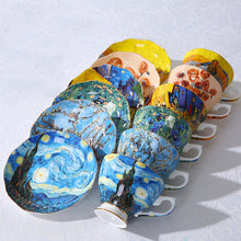 Load image into Gallery viewer, Tasse à thé en ceramic New Van Gogh