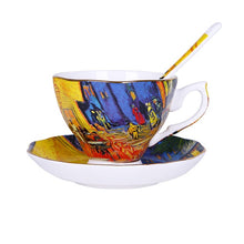 Load image into Gallery viewer, Tasse à thé en ceramic New Van Gogh