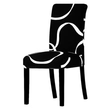 Load image into Gallery viewer, Printing Cover Chair big elastic seat chair slipcovers Restaurant home decoration