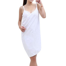 Load image into Gallery viewer, serviette femmes Robes de bain serviette portable rob