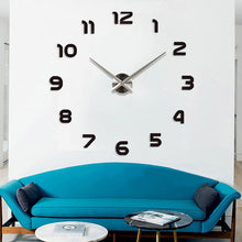 Load image into Gallery viewer, New Luminous Wall Clocks Stickers Modern mute