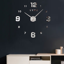 Load image into Gallery viewer, New Luminous Wall Clocks Stickers Modern mute