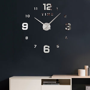 New Luminous Wall Clocks Stickers Modern mute