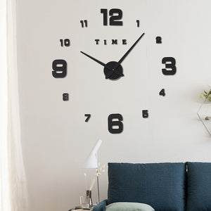 New Luminous Wall Clocks Stickers Modern mute