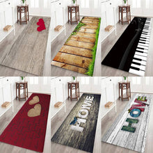 Load image into Gallery viewer, Modern Printed Flannel Area Rug 3D HOME Letter Printed Room