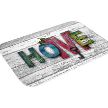 Load image into Gallery viewer, Modern Printed Flannel Area Rug 3D HOME Letter Printed Room