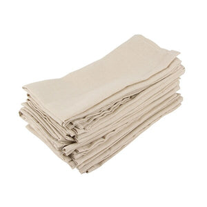 12 pcs Cloth Napkins 40x40cm cotton linen Napkins placemat soft dining table