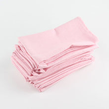 Load image into Gallery viewer, 12 pcs Cloth Napkins 40x40cm cotton linen Napkins placemat soft dining table