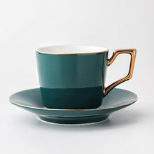 Load image into Gallery viewer, Tasse Elegant Ceramic Coffee Cup Set Porcelain