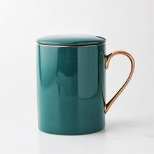 Load image into Gallery viewer, Tasse Elegant Ceramic Coffee Cup Set Porcelain