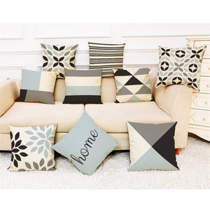 Pillow Home Decor Cushion Simple Geometric