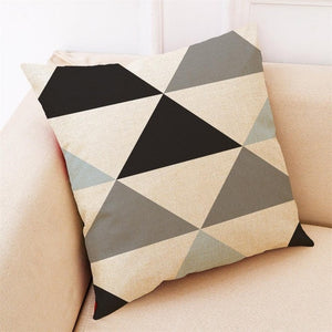 Pillow Home Decor Cushion Simple Geometric