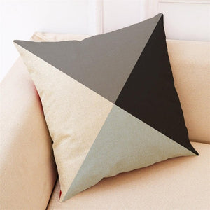 Pillow Home Decor Cushion Simple Geometric