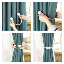 Load image into Gallery viewer, Pearl Magnetic Curtain Holders Tieback Buckle Ball Buckle Accessories Home Decor