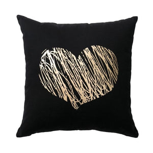 Black Golden Coussin Decorative