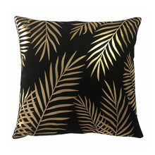 Load image into Gallery viewer, Black Golden Coussin Decorative