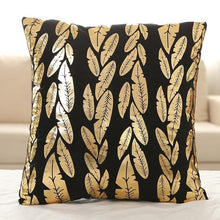 Load image into Gallery viewer, Black Golden Coussin Decorative